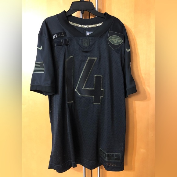 Nike New York Jets Sam Darnold Football Jersey US M Salute To Service 33NM-NSTS - Picture 1 of 8